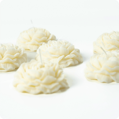 Peony Flower candle