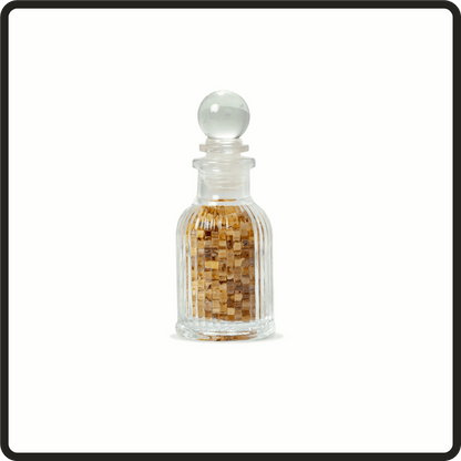 Ribbed bakhour (incense) bottle